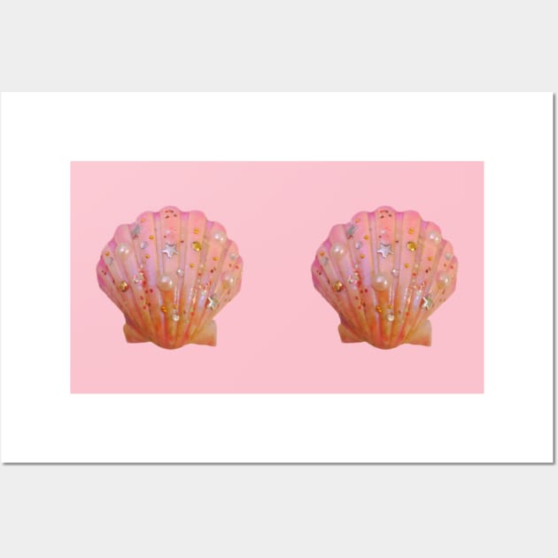 My Sea Shells Bring All The boys to the Shore Wall Art by politerotica